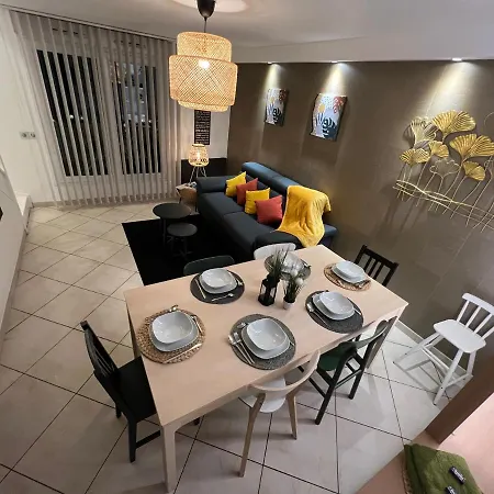Duplex T3 Moderne Au Metro - Clim & Parking Prive Apartman *
