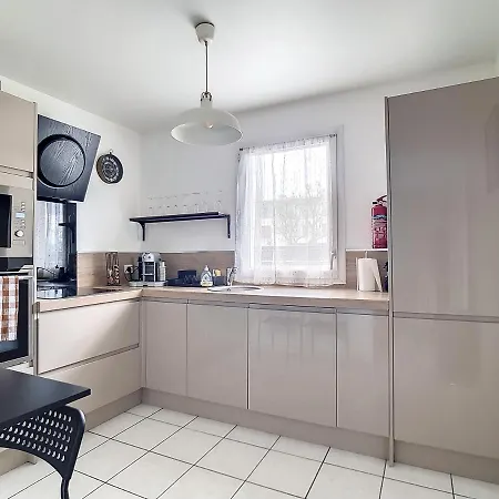 T3 Flat Moderne Sur 2 Etages Metro Parking Free Entrance Autonome Rouen