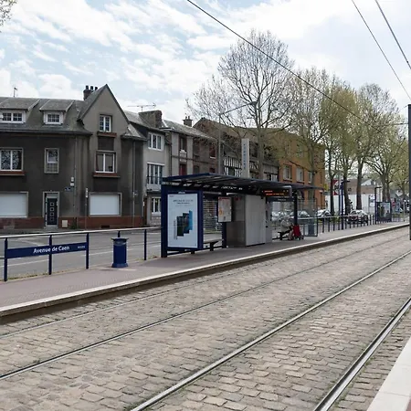 Duplex T3 Moderne Au Metro - Clim & Parking Prive * Rouen