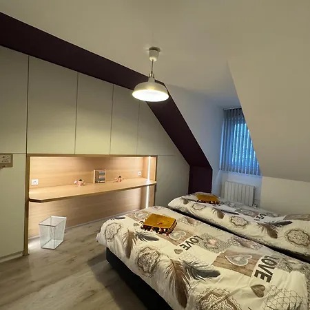 T3 Flat Moderne Sur 2 Etages Metro Parking Free Entrance Autonome Apartman