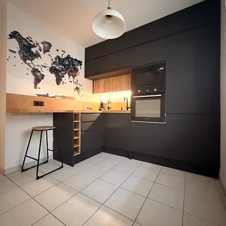 Duplex T3 Moderne Au Metro - Clim & Parking Prive * 루앙