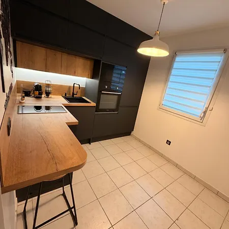 Duplex T3 Moderne Au Metro - Clim & Parking Prive Apartman Rouen