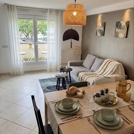 Duplex T3 Moderne Au Metro - Clim & Parking Prive *